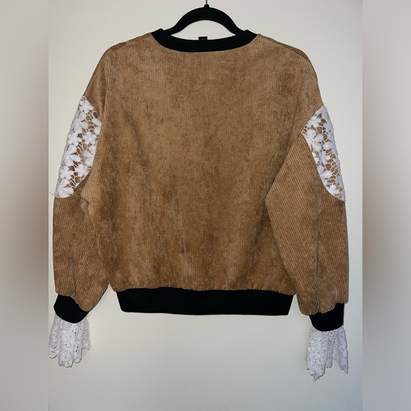 Vintage Style Brown Sweatshirt - Picture 9 of 10